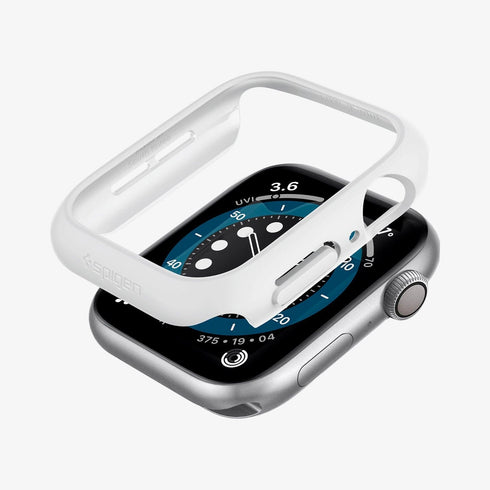 ACS05458 - Apple Watch Ultra (Apple Watch (49mm)) Case Thin Fit in black showing the front